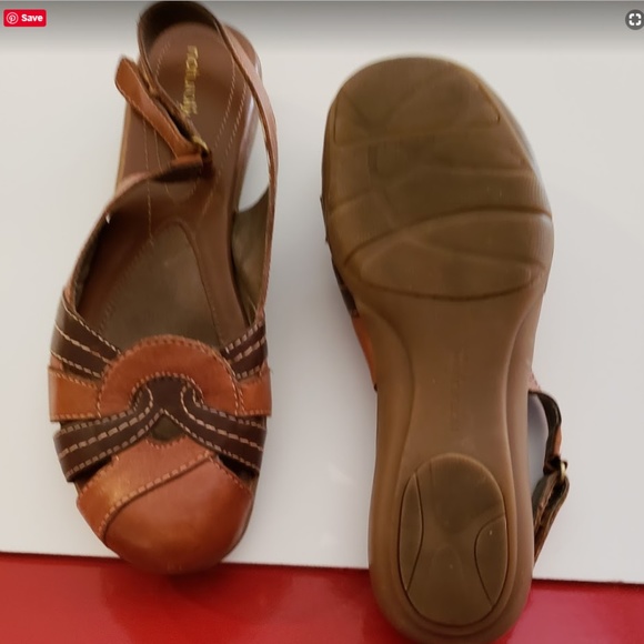 Natural Soul Brown Multi Sz 6 Womens Sling - Picture 3 of 3